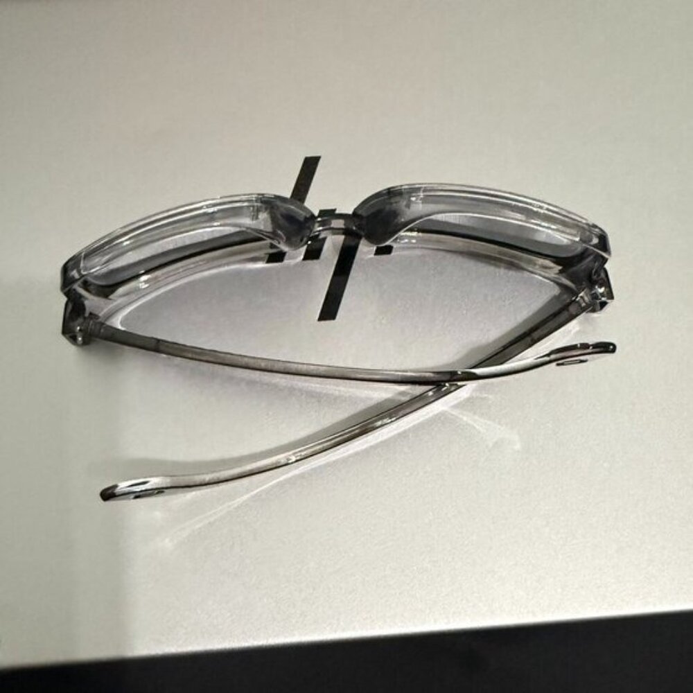 OO9102 Oakley Holbrook Dark Ink Fade Prizm Polarized Silver Reflective Lenses - Picture 8 of 8